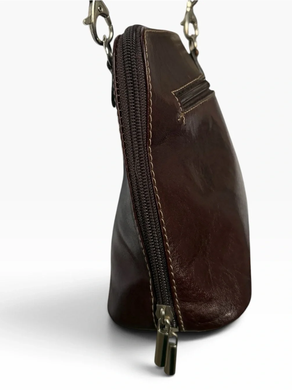 Petite Vera Pelle Italian Leather Crossbody purse